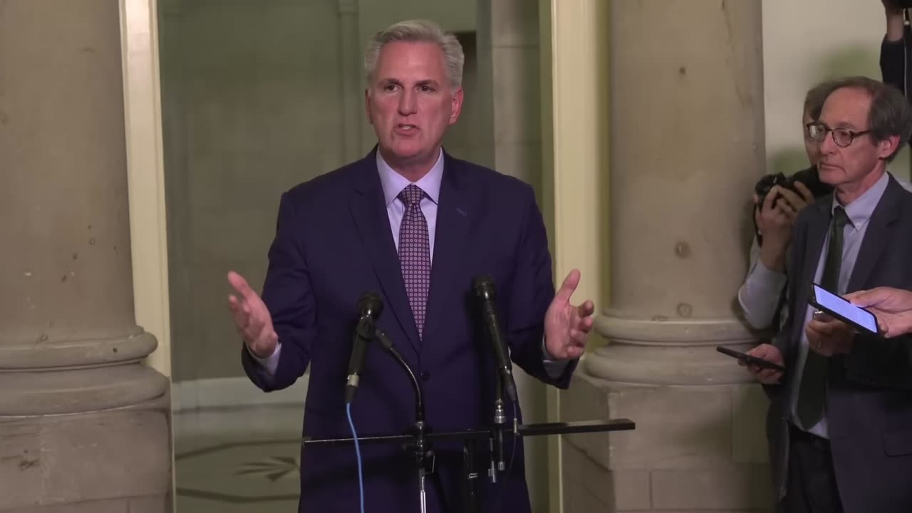 SPEAKER UNLOADS! McCarthy Says Biden 'Playing Political Games' on Debt Ceiling