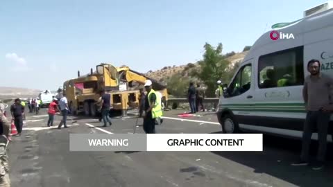 WARNING: GRAPHIC CONTENT – At least 32 killed in Turkey in separate crashes