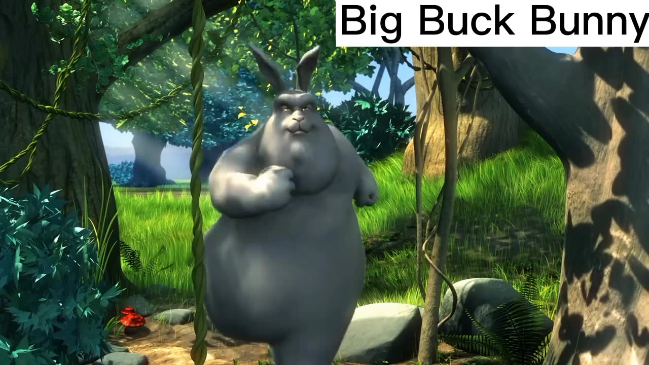 Big Buck Bunny 🐰🐰🐇 story