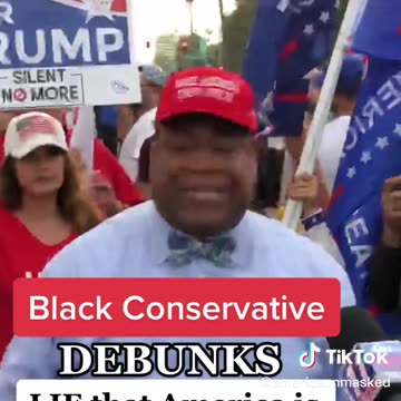 BLACK CONSERVATIVE DEBUNKS LIE THAT AMERICA IS RACIST ‼️🇺🇸🙏