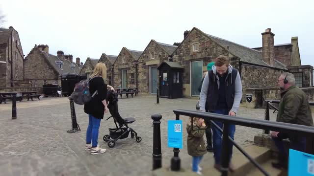 Edinburgh Castle is built on top of an extinct volcanic rock