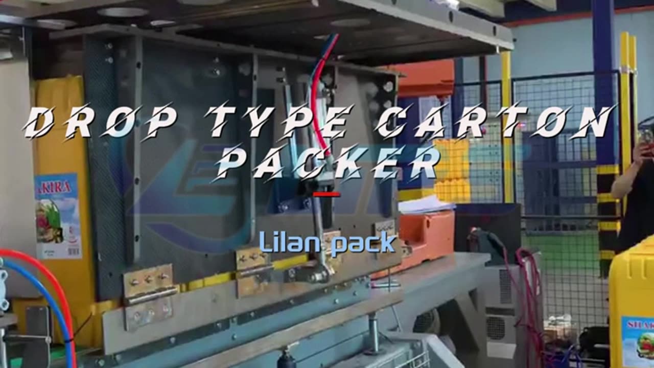 Drop type carton packer #fyp#packer#cartonpacker#industrial