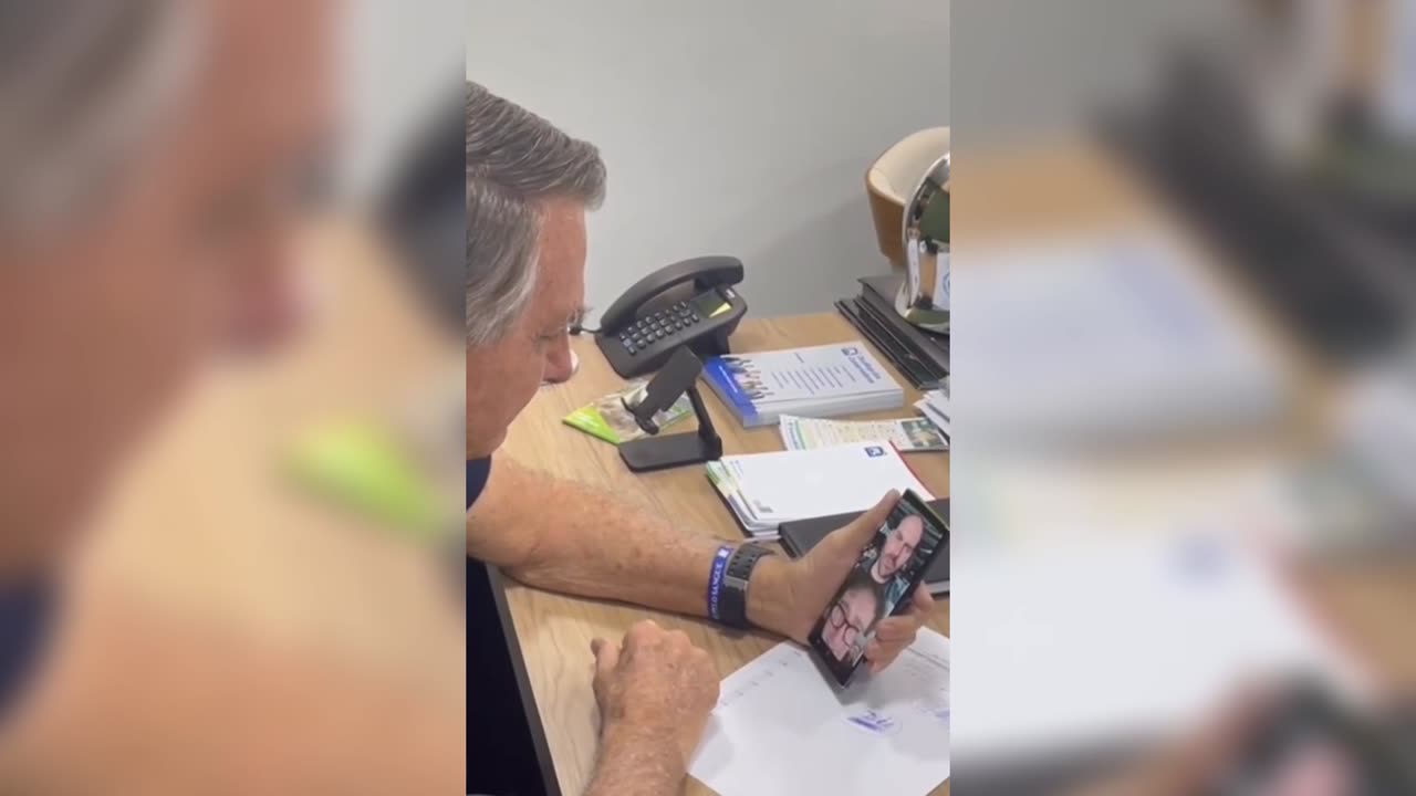 PRESIDENTE BOLSONARO LIGA PARA JAVIER MILEI PARA PARABENIZÁ-LO PELA VITÓRIA NAS ELEIÇÕES ARGENTINAS 🇧🇷🇦🇷 PRESIDENT BOLSONARO CALLS JAVIER MILEI TO CONGRATULATE HIM ON VICTORY IN THE ARGENTINE ELECTIONS 🇧🇷🇦🇷