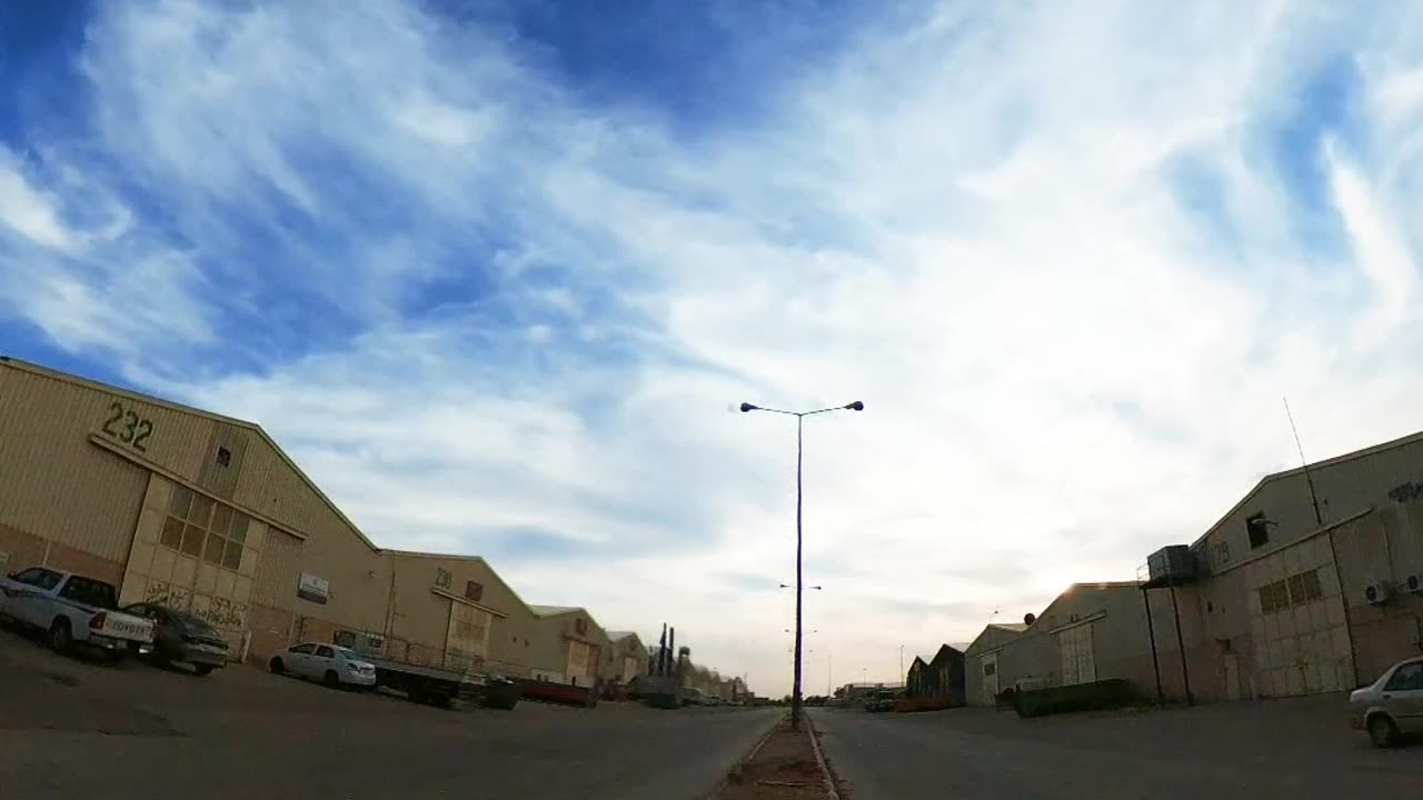 Timelapse of clouds