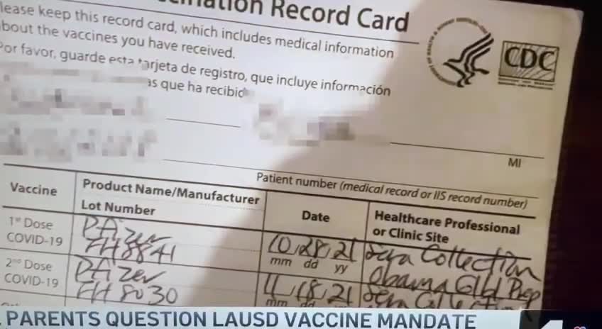 LA Teachers bribing children with a slice of Pizza in exchange for the covid vaccine, without parent consent