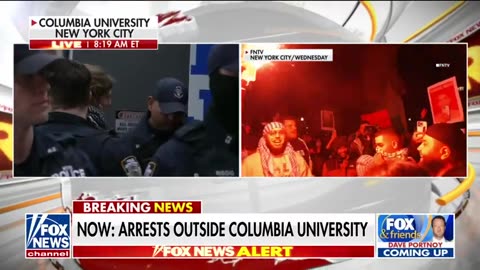 Arrests made after fiery anti-Israel protests at Columbia University