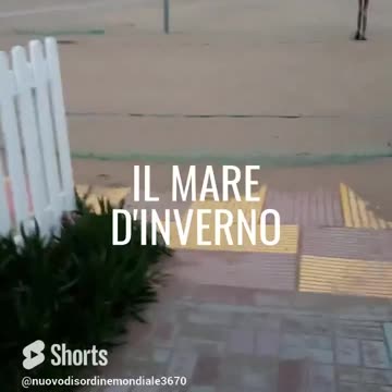 La riviera e il mare d'inverno #loredanabertè #pescara #enricoruggeri #shorts