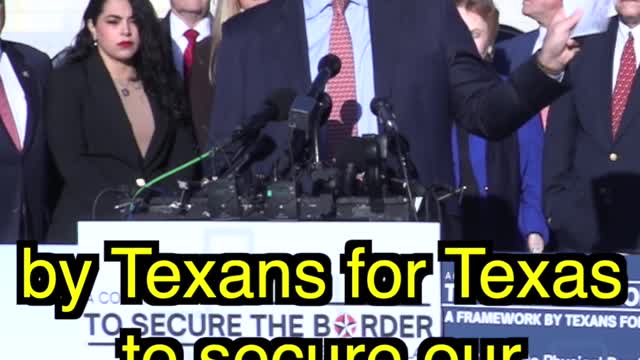 Texas Delegation's Border Security Plan for the 118th Congress