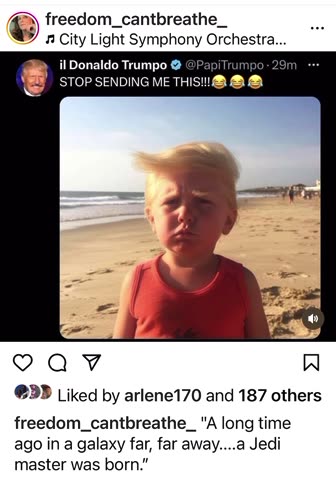 A long time ago, in a galaxy far far away, a Jedi master was born…