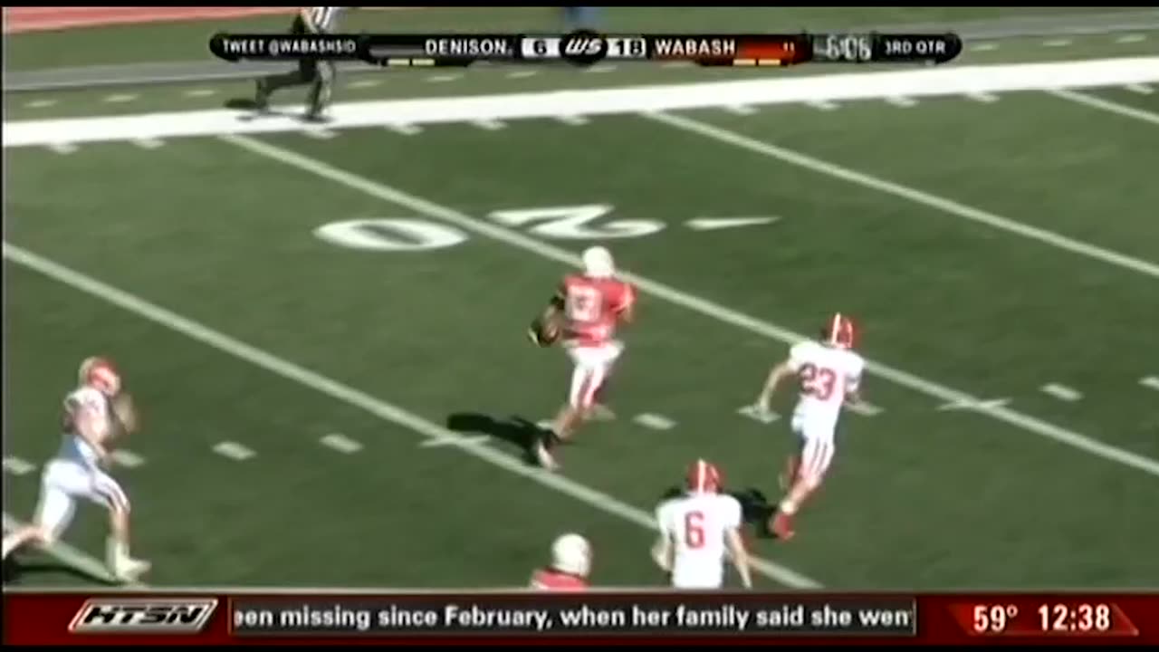 October 22, 2011 - College Football Highlights : Denison at Wabash College