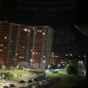 Rostov-on-Don - helicopters can be heard and seen in the air.