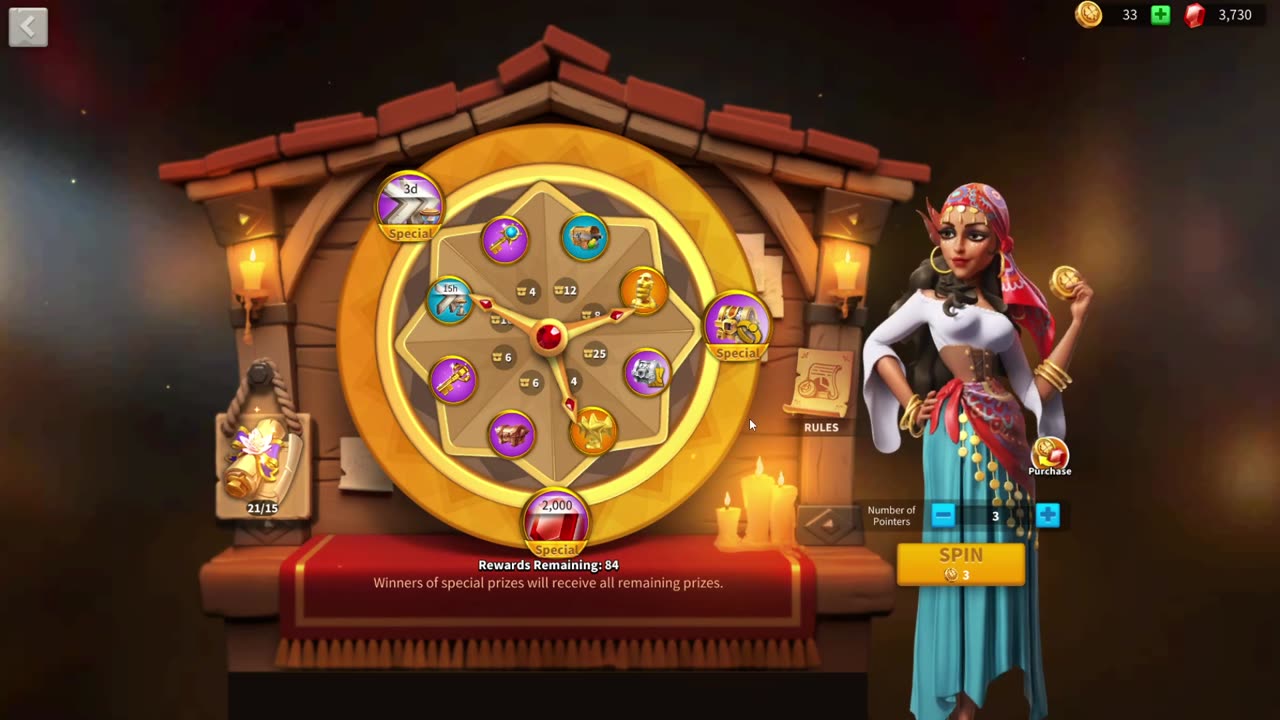 Rise Of kingdoms - Esmeralda's prayer august 2023