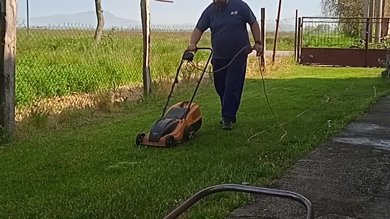 mowing the lawn 2.