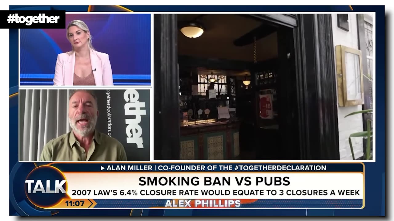 SMOKING BAN: "Adults should be able to make decisions" (Alan Miller)