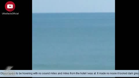 Fast UFO over Atlantic Ocean filmed from Florida beach _ August 2020