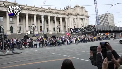 Free Australians celebrate as the reign of Covid authoritarian Dan Andrews comes to an end.