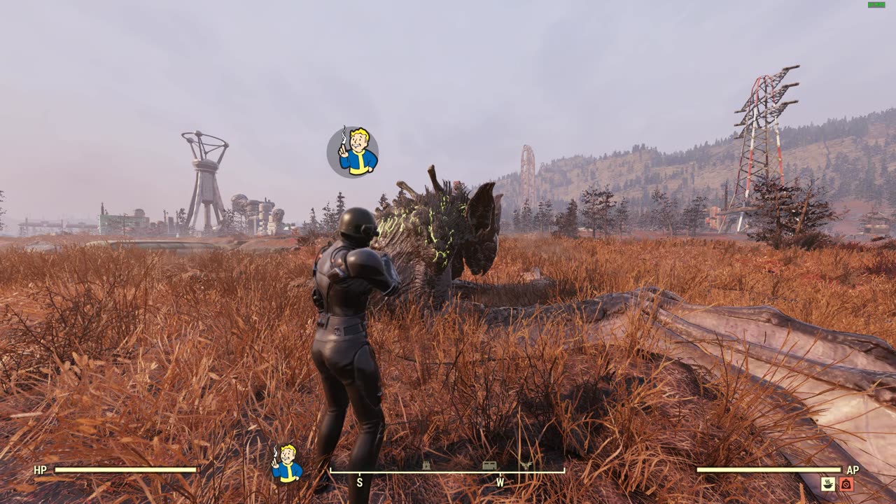 Fallout 76 - Scorchbeast Can't See Me
