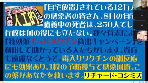 2022.12.30リチャード・コシミズ 新型コロナウイルス戦争５０４＠ZOOM 後半