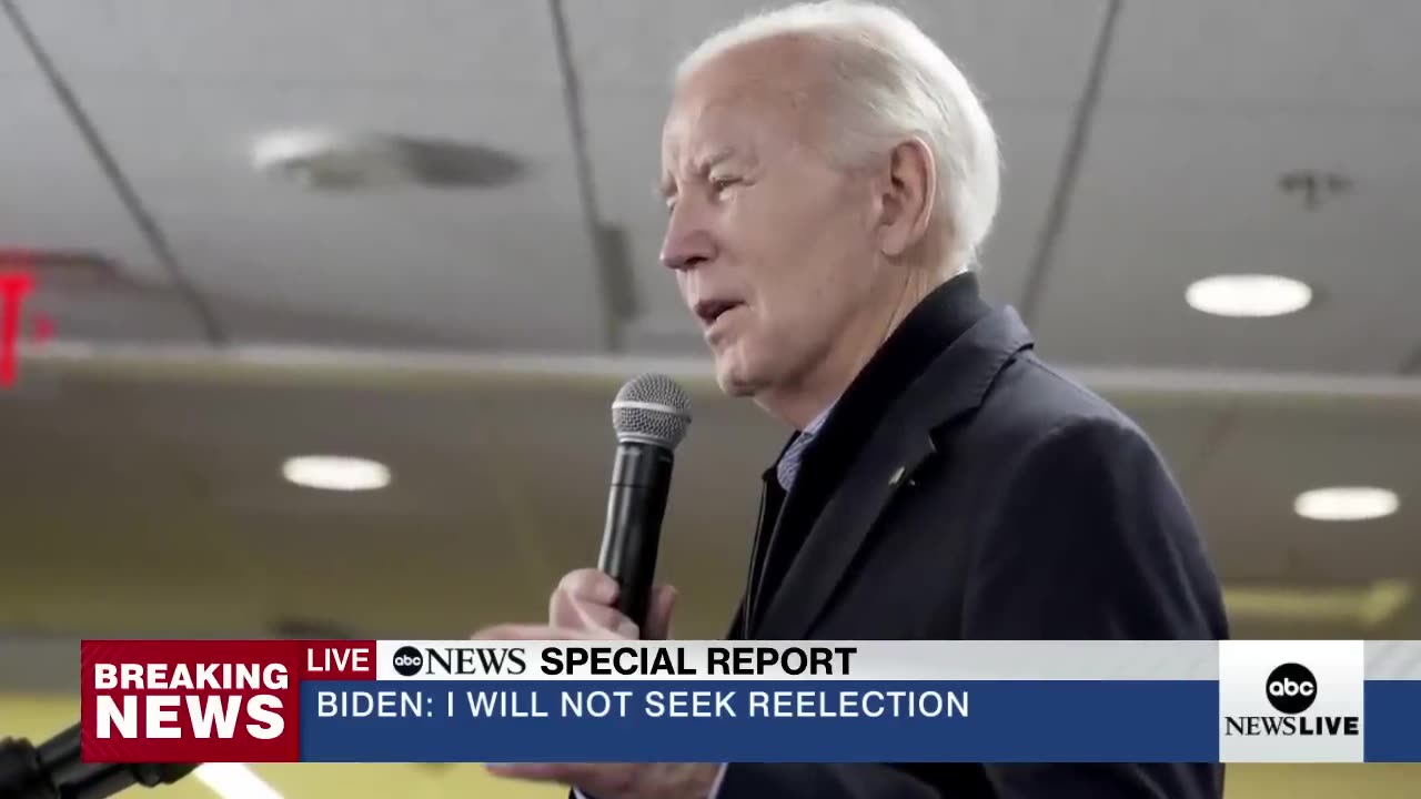 President Joe Biden drops out of 2024 presidential race