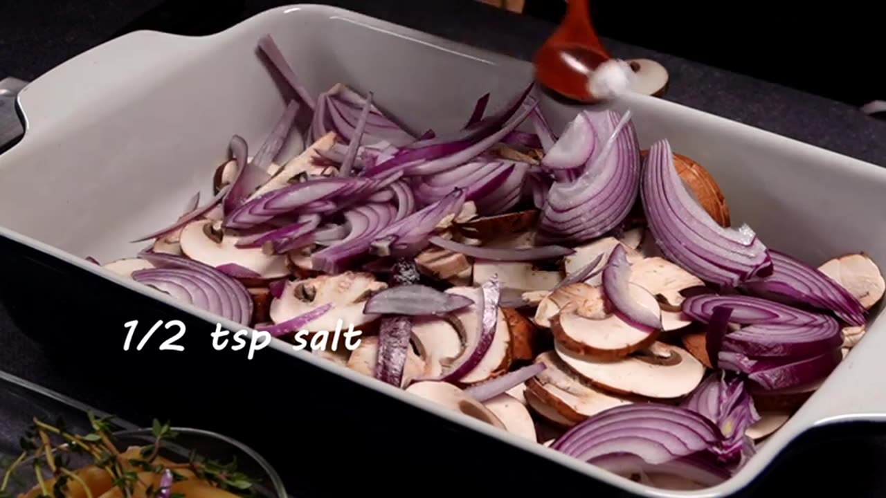 Favorite pasta recipe in my family in 5 minutes! Easy recipe for pasta with mushrooms in the oven!