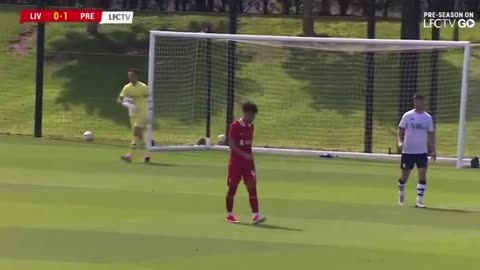 Liverpool vs Preston North End friendly game