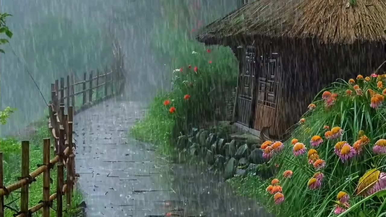 Scenes you dont believe. 😱 Rain | Nature | Forest | Rainfall | Beauty