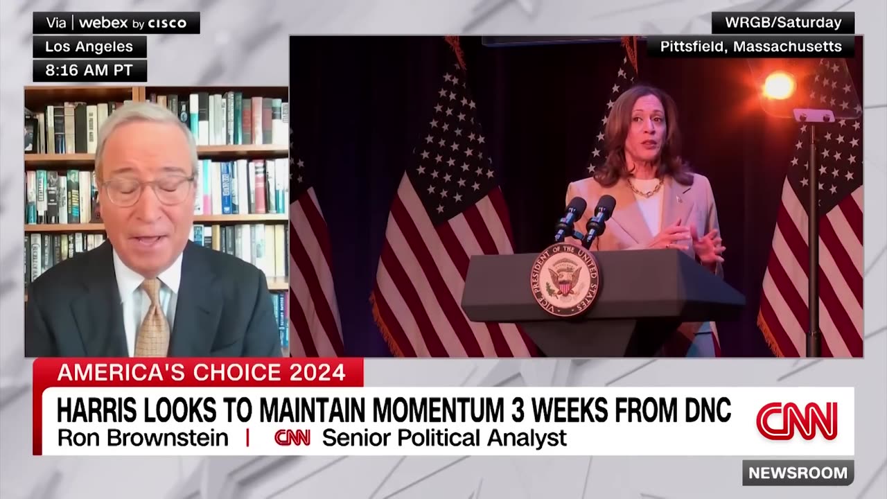 New poll finds Harris favorability uptick