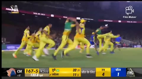 Ipl last over🥶dangerous situations⚡csk vs gt video 2023