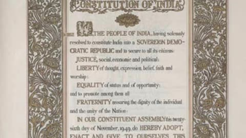 3 facts of Indian Constitution