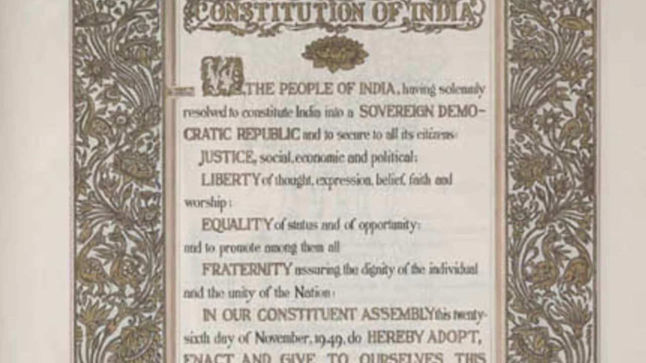 3 facts of Indian Constitution