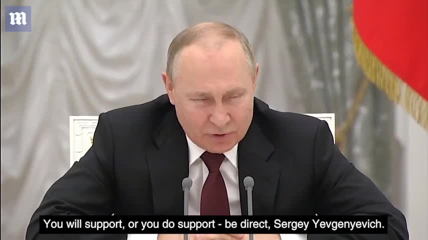 Russia_ Putin destroys OWN spy chief in terrifying Security Council exchange _ English subtitles