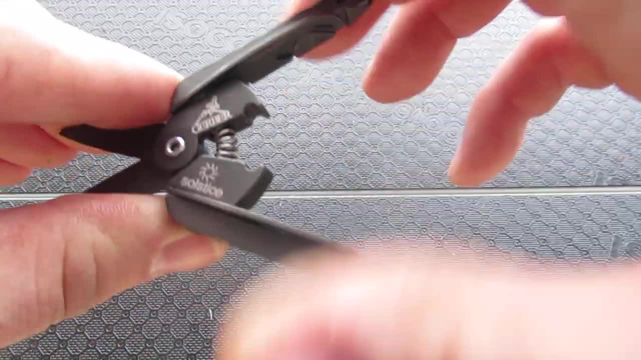 Gerber Soltice EDC Scissors and a Keychain Size Multitool