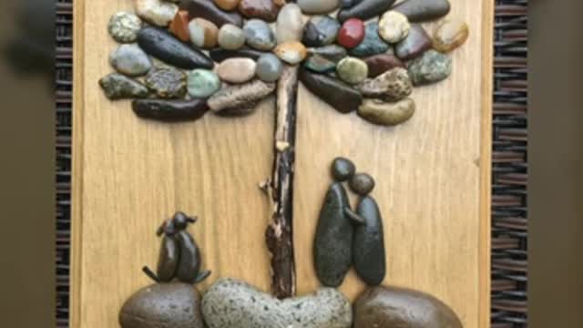 creative artistic stone craft/home decoration