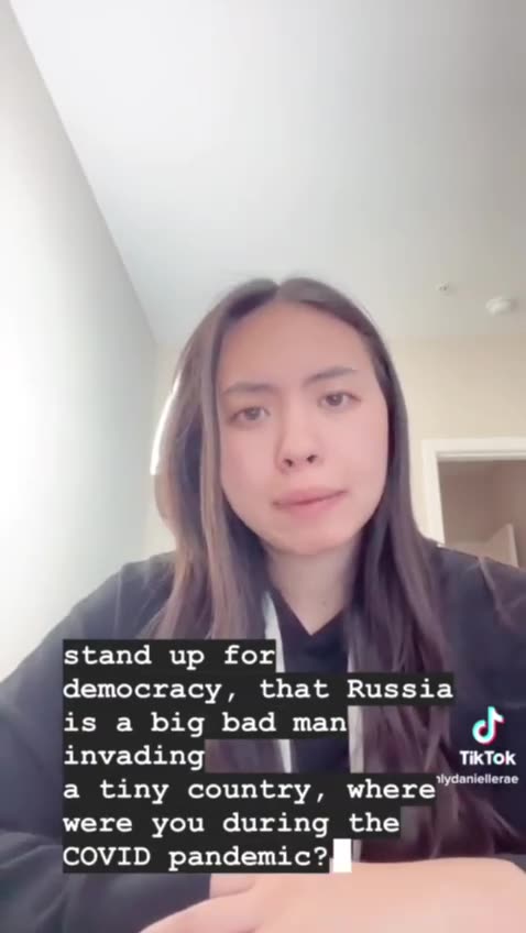 A tik-tok message to the leftists