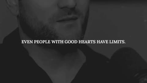 You Can't Hurt Someone Constantly
