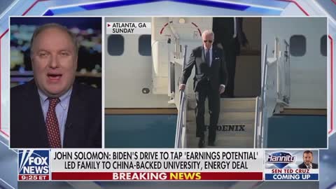 John Solomon: Joe Biden was pressuring Hunter and business partners to find wealth creation.