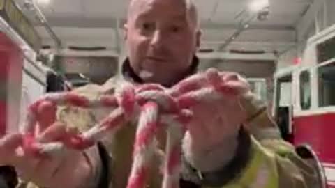 Knots: Fireman knots