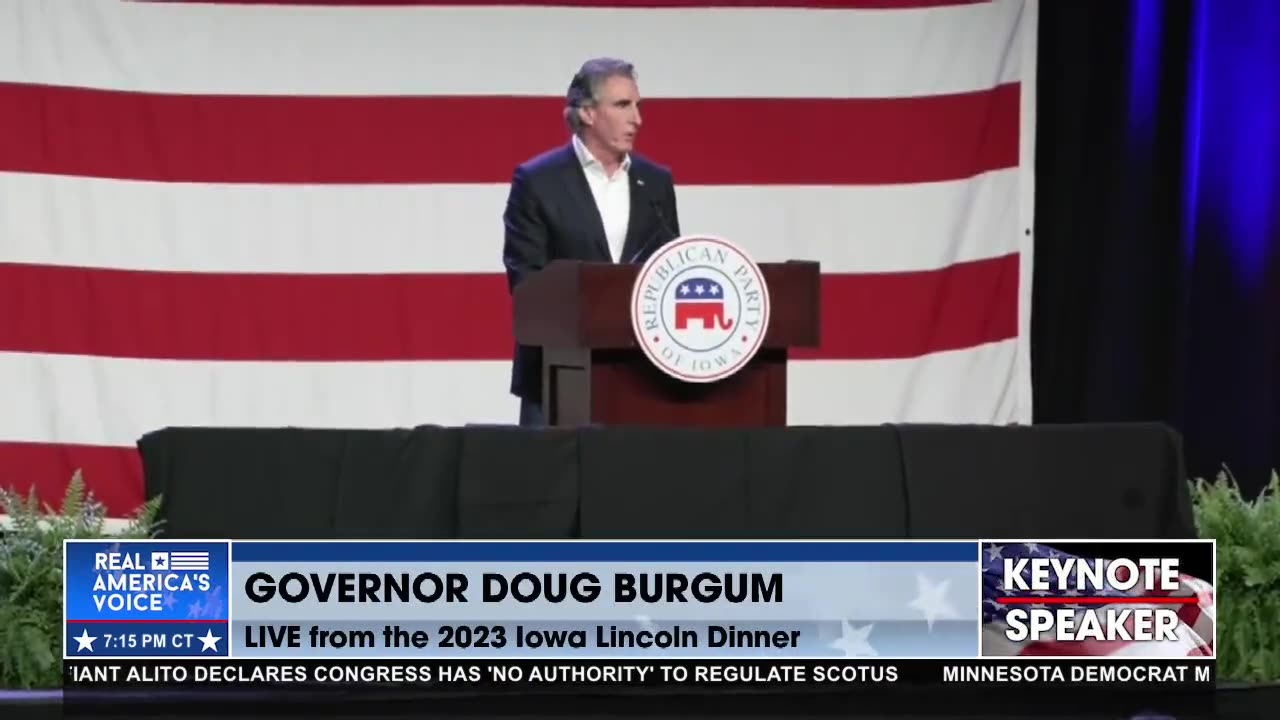 Doug Burgum needs “180 degree change”