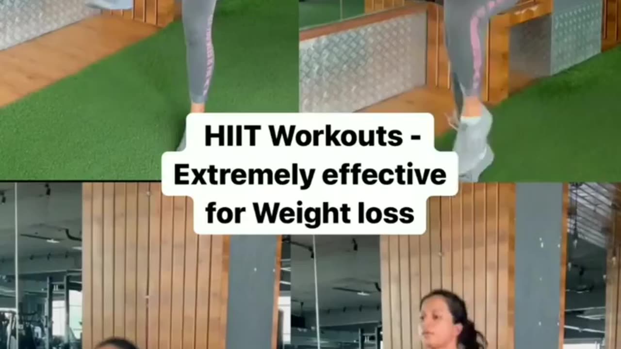 HIIT exercises are extremely effective for fat loss 💯🔥