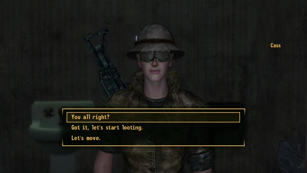 Fallout New Vegas Baptiste Vs The Rose of Cassidy and Extras