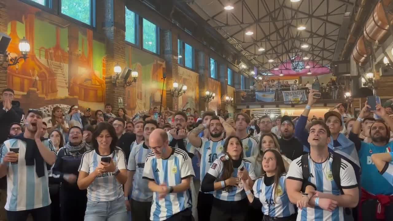 Messi's goal was sung in Barcelona