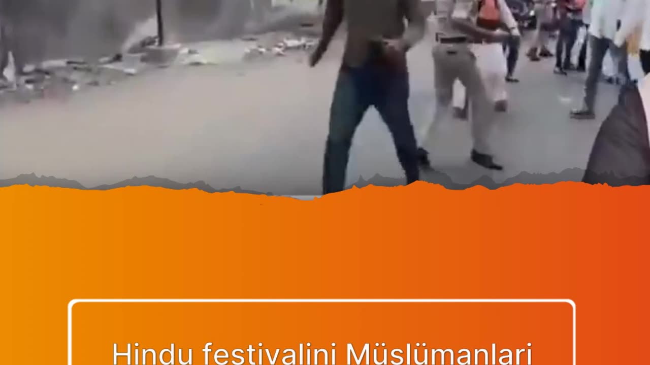 Hindu festivalini Müslümanları hedef almak için bir araç olarak kullanma