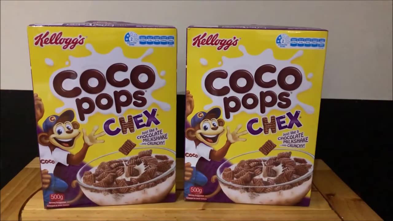 Coco Pops Chex Packshot vs Product