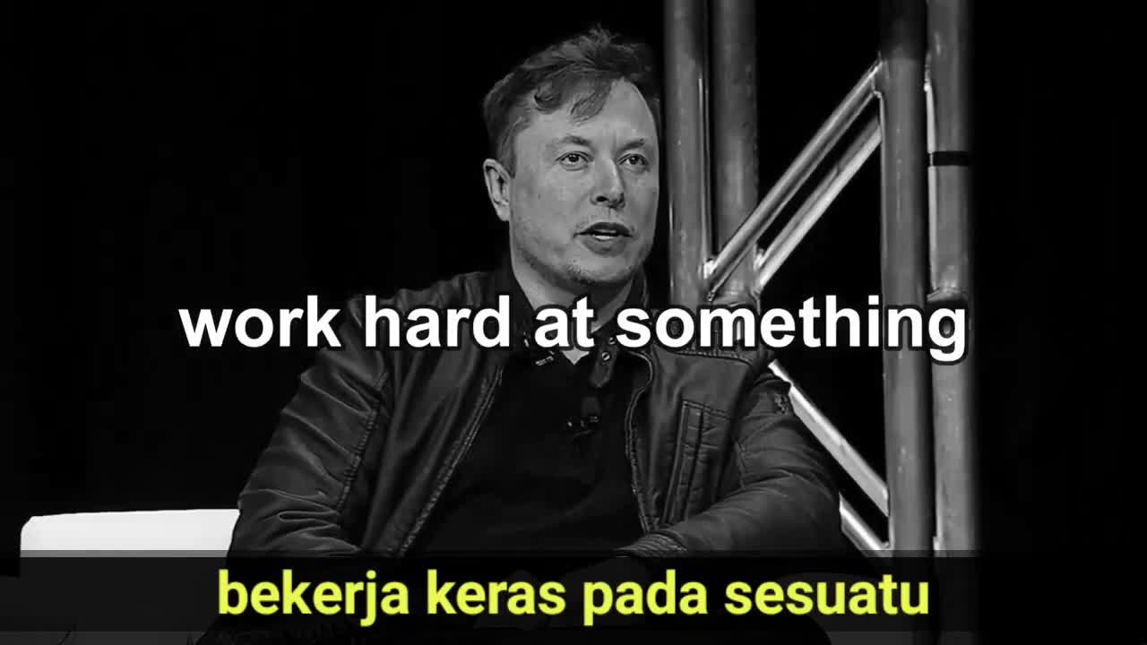 Elon Musk's inspiration for the success-oriented mindset