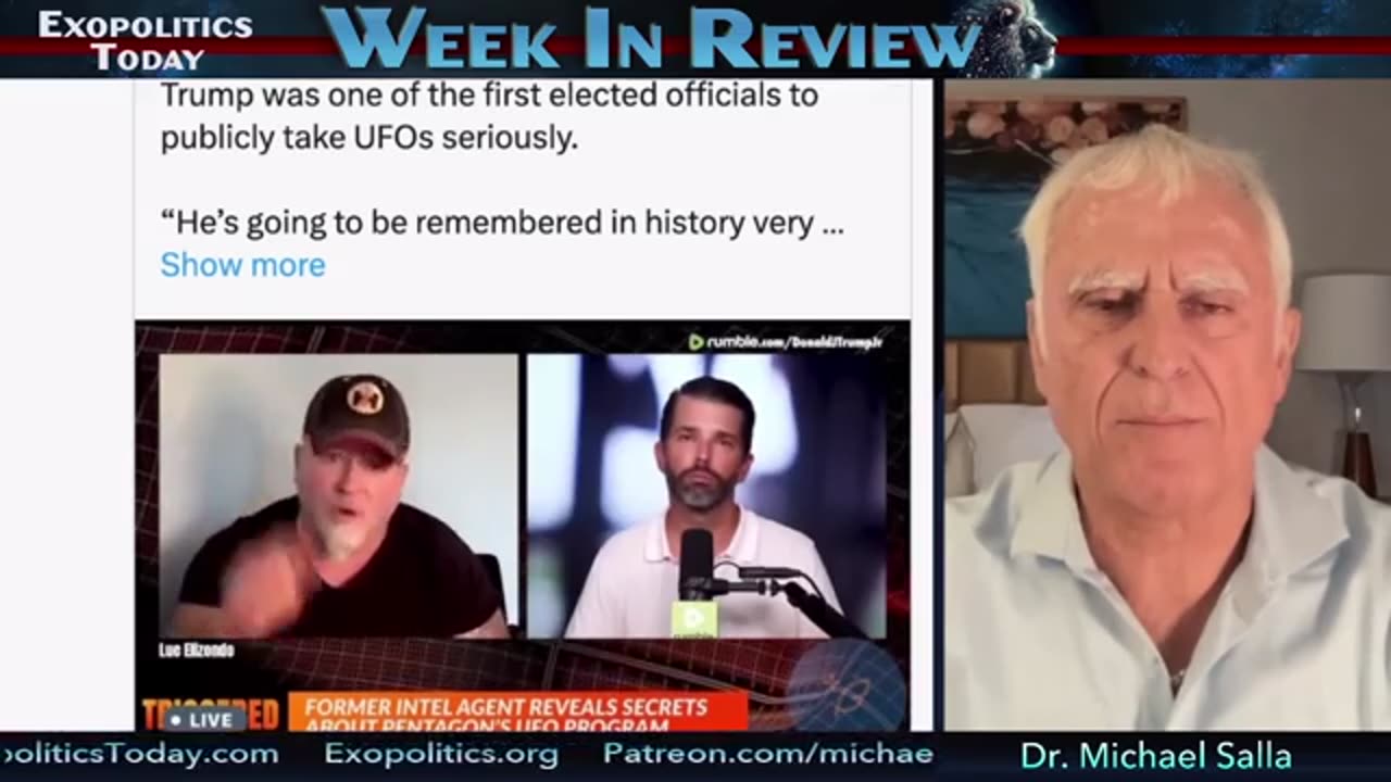 Michael Salla: Trump's UFOs and Starships to Mars!!