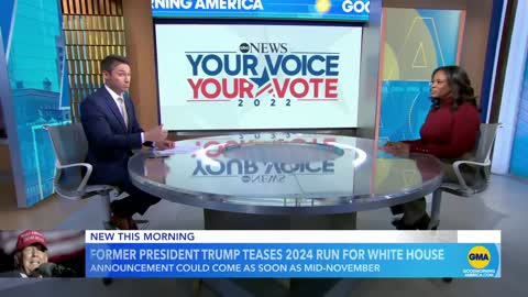 Former President Trump teases 2024 run for White House _ GMA