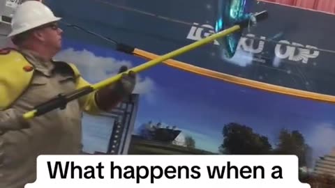 Balloon Touching Power Line