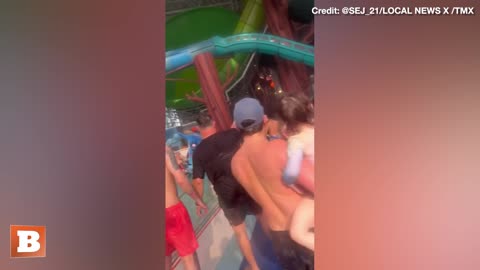 Decorative Helicopter Falls into Water Park Pool, Injuring 4