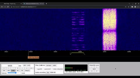 E11 Oblique 20/12/2022 1205 UTC 6433kHz