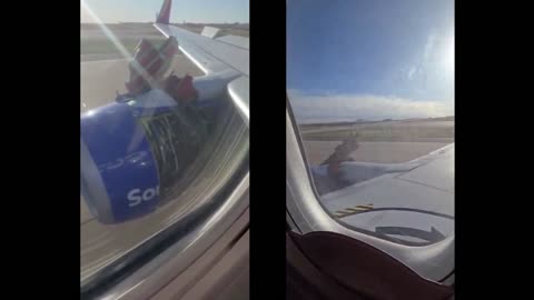 Boeing 737 Engine Cover Shreds Off Southwest Airlines Flight During Takeoff